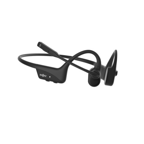 Słuchawki bezprzewodowe kostne Shokz OpenComm2 USB-C + adapter USB-C czarne Słuchawki bezprzewodowe kostne Shokz OpenComm2 USB-C + adapter USB-C czarne