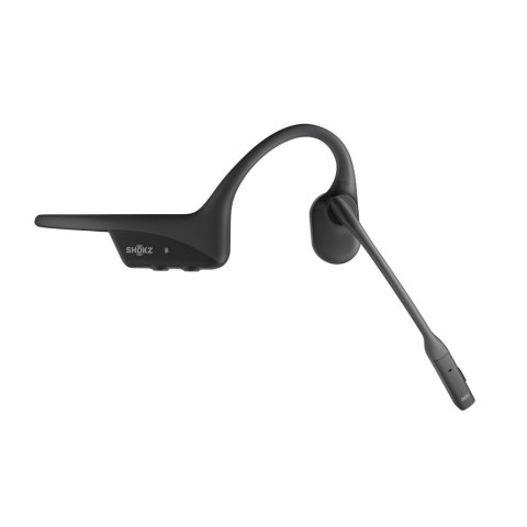 Słuchawki bezprzewodowe kostne Shokz OpenComm2 USB-C + adapter USB-C czarne Słuchawki bezprzewodowe kostne Shokz OpenComm2 USB-C + adapter USB-C czarne