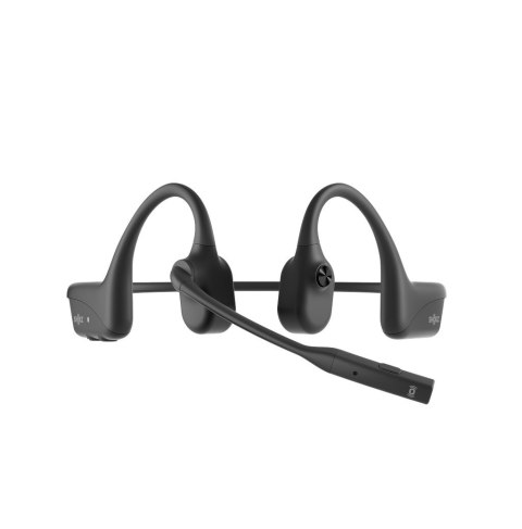 Słuchawki bezprzewodowe kostne Shokz OpenComm2 USB-C + adapter USB-C czarne Słuchawki bezprzewodowe kostne Shokz OpenComm2 USB-C + adapter USB-C czarne
