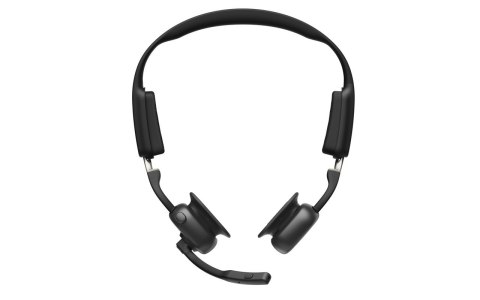 Słuchawki bezprzewodowe kostne Shokz OpenMeet mic-ANC USB-C czarne Słuchawki bezprzewodowe kostne Shokz OpenMeet mic-ANC USB-C czarne