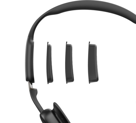 Słuchawki bezprzewodowe kostne Shokz OpenMeet mic-ANC USB-C czarne Słuchawki bezprzewodowe kostne Shokz OpenMeet mic-ANC USB-C czarne