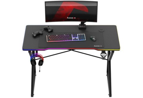 Biurko gamingowe Huzaro Hero 1.7 RGB Black Biurko gamingowe Huzaro Hero 1.7 RGB Black