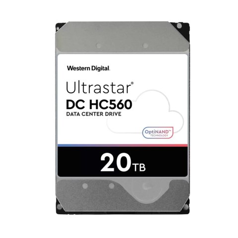 Dysk serwerowy HDD Western Digital Ultrastar DC HC560 WUH722020BL5204 (20 TB; 3.5"; SAS) Dysk serwerowy HDD Western Digital Ultrastar DC HC560 WUH722020BL5204 (20 TB; 3.5"; SAS)