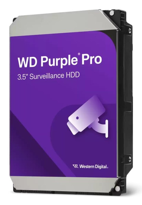 Dysk twardy HDD WD Purple Pro 12TB 3,5" SATA WD122PURP Dysk twardy HDD WD Purple Pro 12TB 3,5" SATA WD122PURP