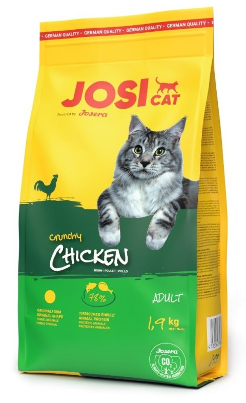 JOSERA JosiCat Crunchy Chicken - sucha karma dla kota - 1,9 kg JOSERA JosiCat Crunchy Chicken - sucha karma dla kota - 1,9 kg