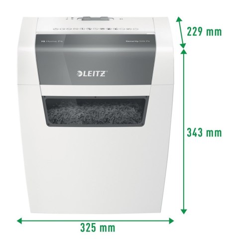 Leitz Niszczarka IQ Home, P4, 6 kartek, 15 l kosz Leitz Niszczarka IQ Home, P4, 6 kartek, 15 l kosz