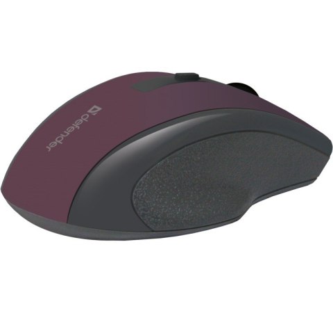 DEFENDER MYSZ BEZPRZEWODOWA ACCURA MM-665 RF BURGUND 1600DPI 6P 52668 DEFENDER MYSZ BEZPRZEWODOWA ACCURA MM-665 RF BURGUND 1600DPI 6P 52668