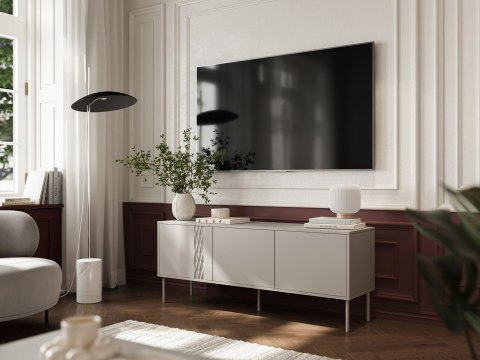 Szafka RTV 3D TRESSE 150x40x55 kaszmir mat Szafka RTV 3D TRESSE 150x40x55 kaszmir mat