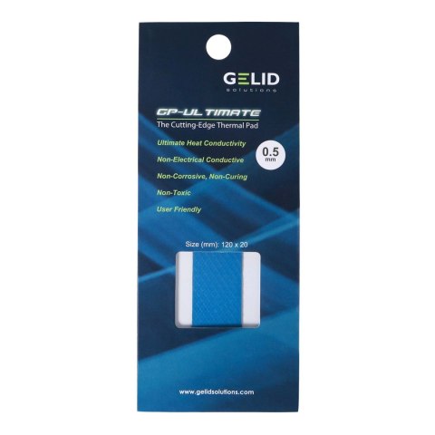 Termopady Gelid Ultimate 120x20x1.5mm TP-GP04-R-C Termopady Gelid Ultimate 120x20x1.5mm TP-GP04-R-C