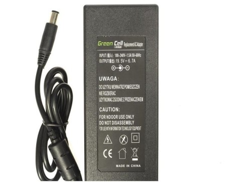 GREEN CELL PRO ZASILACZ AD35P DO DELL 19.5V 6.7A 130W 7.4MM-5.0MM GREEN CELL PRO ZASILACZ AD35P DO DELL 19.5V 6.7A 130W 7.4MM-5.0MM