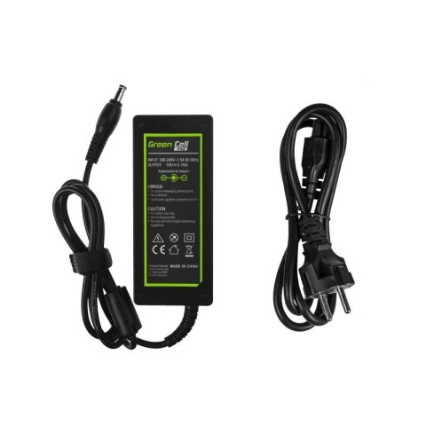 GREEN CELL ZASILACZ AD20P SAMSUNG 19V 3.16A 60W GREEN CELL ZASILACZ AD20P SAMSUNG 19V 3.16A 60W