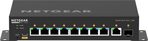 Switch Netgear M4250-9G1F (GSM4210PD) 10p PoE 110W (PoE+: 8p) Managed Gigabit Switch Netgear M4250-9G1F (GSM4210PD) 10p PoE 110W (PoE+: 8p) Managed Gigabit