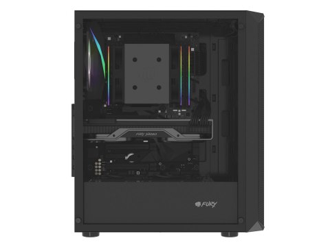 FURY OBUDOWA KOMPUTEROWA FURY SHOBO RGB MIDI TOWER Z OKNEM CZARNA FURY OBUDOWA KOMPUTEROWA FURY SHOBO RGB MIDI TOWER Z OKNEM CZARNA