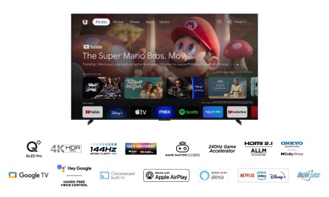 Telewizor TCL 98C655 QLED 98" 4K Ultra HD 120Hz Google TV Dolby Vision IQ Titan Telewizor TCL 98C655 QLED 98" 4K Ultra HD 120Hz Google TV Dolby Vision IQ Titan