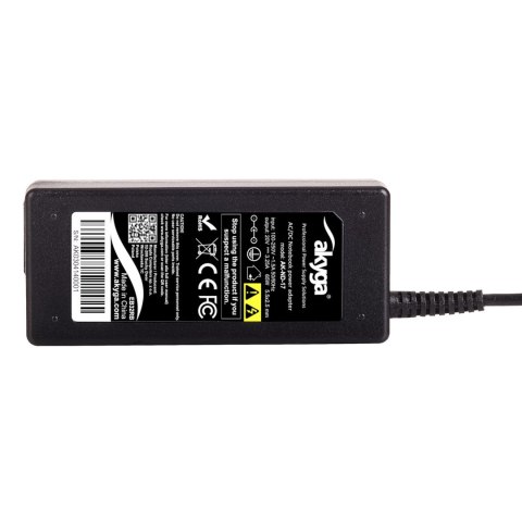 Zasilacz sieciowy Akyga AK-ND-17 do notebooka Compaq, Fujitsu, HP, Toshiba (20 V; 3,25 A; 65W; 5.5 mm x 2.5 mm) Zasilacz sieciowy Akyga AK-ND-17 do notebooka Compaq, Fujitsu, HP, Toshiba (20 V; 3,25 A; 65W; 5.5 mm x 2.5 mm)