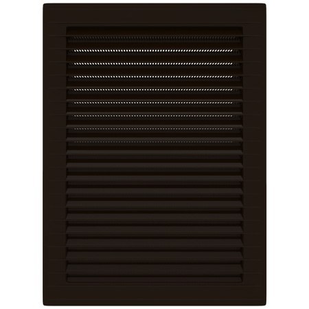KRATKA METALOWA SKOŚNA W RAMCE Z SIATKĄ 14*21CM BRĄZ. KRATKA METALOWA SKOŚNA W RAMCE Z SIATKĄ 14*21CM BRĄZ.