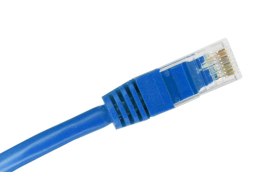 Patch-cord U/UTP kat.6A LSOH 1.0m niebieski ALANTEC