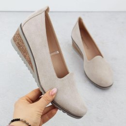 Półbuty na koturnie Potocki W SZ12276 WOL285B
