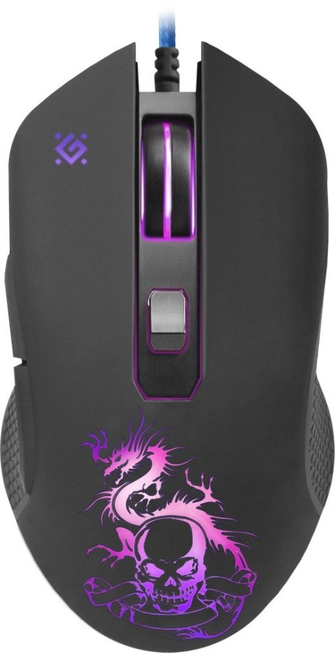 DEFENDER MYSZ PRZEWODOWA SKY DRAGON GM-090L OPTIC 3200DPI 6P 52090 DEFENDER MYSZ PRZEWODOWA SKY DRAGON GM-090L OPTIC 3200DPI 6P 52090
