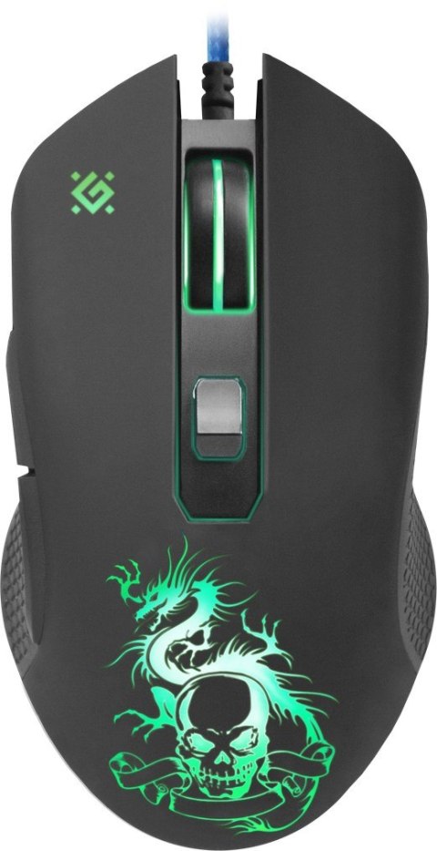 DEFENDER MYSZ PRZEWODOWA SKY DRAGON GM-090L OPTIC 3200DPI 6P 52090 DEFENDER MYSZ PRZEWODOWA SKY DRAGON GM-090L OPTIC 3200DPI 6P 52090