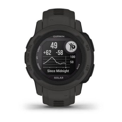 Zegarek Garmin Instinct 2S Solar Graphite Zegarek Garmin Instinct 2S Solar Graphite