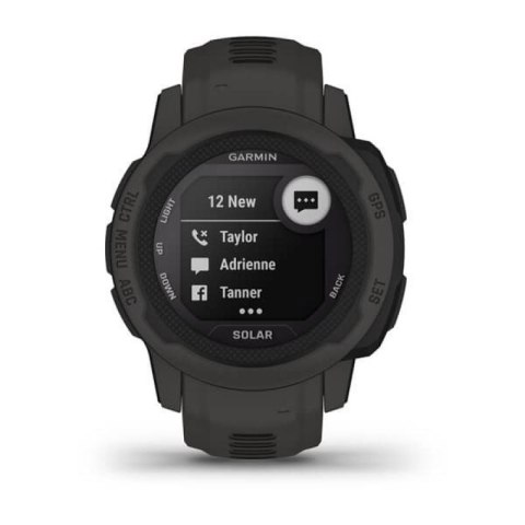 Zegarek Garmin Instinct 2S Solar Graphite Zegarek Garmin Instinct 2S Solar Graphite