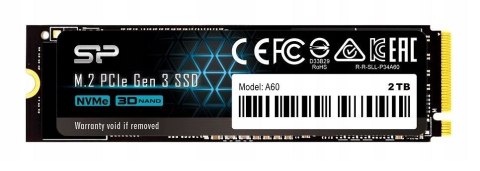 SSD Silicon Power Ace A60 2048GB PCIe Gen 3x4 SSD Silicon Power Ace A60 2048GB PCIe Gen 3x4