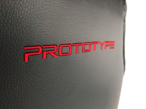 Fotel obrotowy do biurka REVENTON RED PU SPC OUTLET Fotel obrotowy do biurka REVENTON RED PU SPC OUTLET
