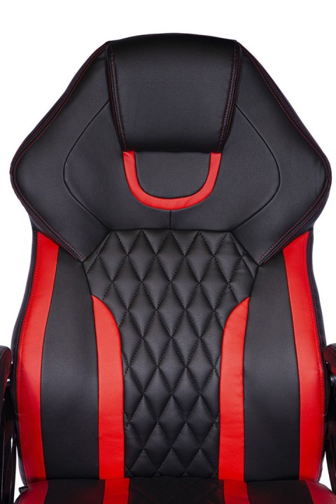 Fotel obrotowy SPIDER BLACK RED PU SPC OUTLET Fotel obrotowy SPIDER BLACK RED PU SPC OUTLET