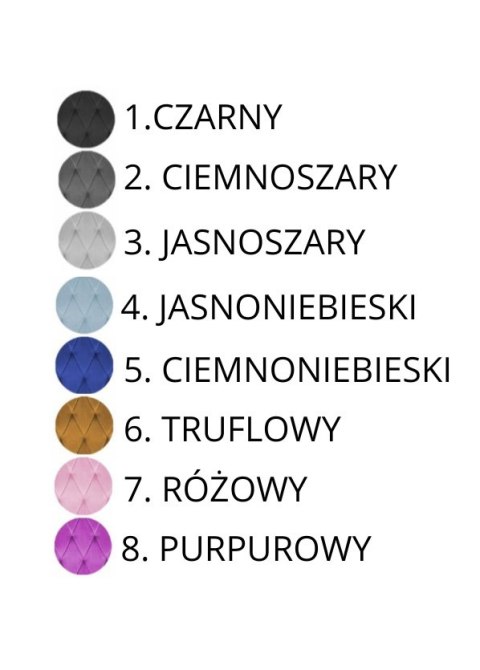 Krzesła tapicerowane BORGO VELVET zestaw 4 sztuk kolory do wyboru Krzesła tapicerowane BORGO VELVET zestaw 4 sztuk kolory do wyboru