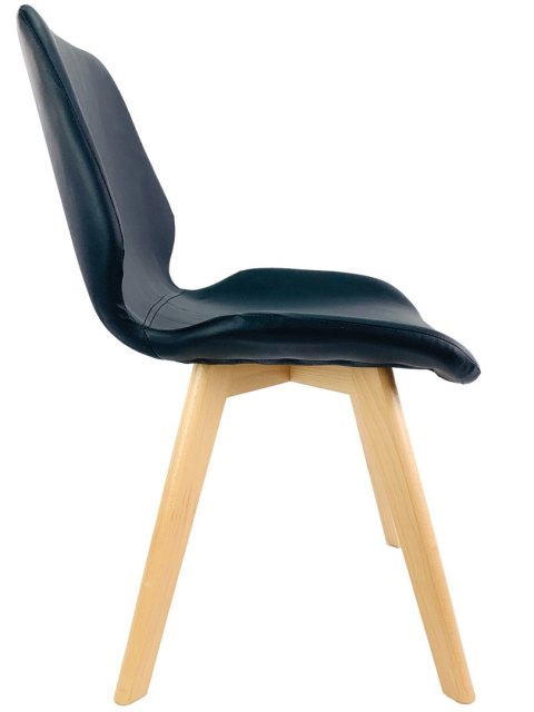 Krzesło tapicerowane SOPHIA PU BLACK - II GATUNEK Krzesło tapicerowane SOPHIA PU BLACK - II GATUNEK