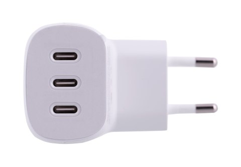 Ładowarka Belkin BoostCharge 3 Port USB-C PD 3.1 PPS Wall Charger 67W + USB-C to USB-C Cable 2m White Ładowarka Belkin BoostCharge 3 Port USB-C PD 3.1 PPS Wall Charger 67W + USB-C to USB-C Cable 2m White