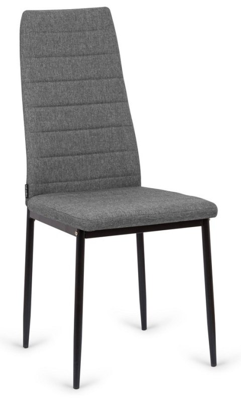 Krzesło tapicerowane VALVA LINE FABRIC GREY Krzesło tapicerowane VALVA LINE FABRIC GREY