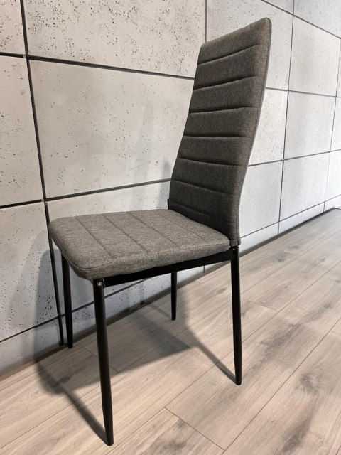 Krzesło tapicerowane VALVA LINE FABRIC GREY Krzesło tapicerowane VALVA LINE FABRIC GREY