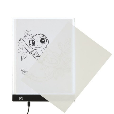Deska kreślarska tablica tablet graficzny kalka do rysowania podświetlana LED A4 Deska kreślarska tablica tablet graficzny kalka do rysowania podświetlana LED A4