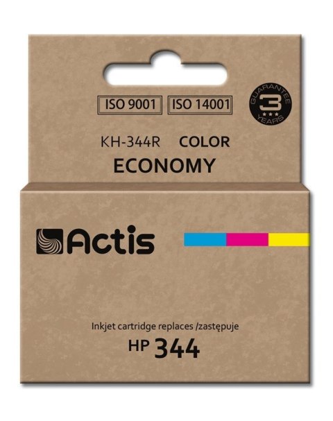 Actis KH-344R Tusz (zamiennik HP 344 C9363EE; Standard; 21 ml; kolor) Actis KH-344R Tusz (zamiennik HP 344 C9363EE; Standard; 21 ml; kolor)