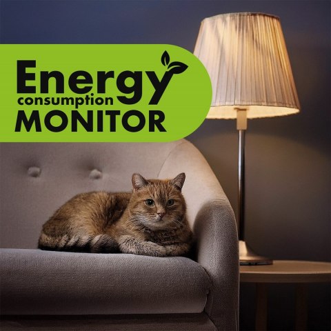 GREENBLUE MIERNIK ENERGII WATOMIERZ 16A, MAX. 3680W, PODTRZ.PAMIĘCI GB615 E GREENBLUE MIERNIK ENERGII WATOMIERZ 16A, MAX. 3680W, PODTRZ.PAMIĘCI GB615 E