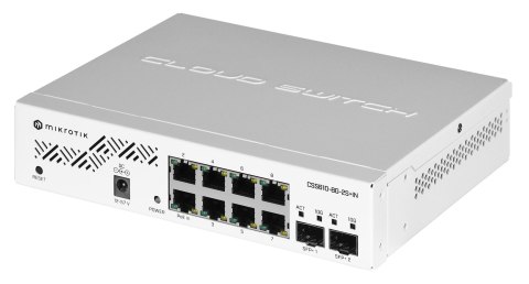 Switch Mikrotik CSS610-8G-2S+IN 10p Managed Gigabit/10G Switch Mikrotik CSS610-8G-2S+IN 10p Managed Gigabit/10G