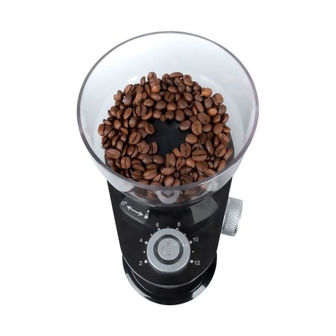 ELDOM MŁYNEK DO KAWY MK170 KAFE, 200 W, CERAMICZNE ŻARNA, REGULACJA GRUBOŚCI MIELENIA ELDOM MŁYNEK DO KAWY MK170 KAFE, 200 W, CERAMICZNE ŻARNA, REGULACJA GRUBOŚCI MIELENIA