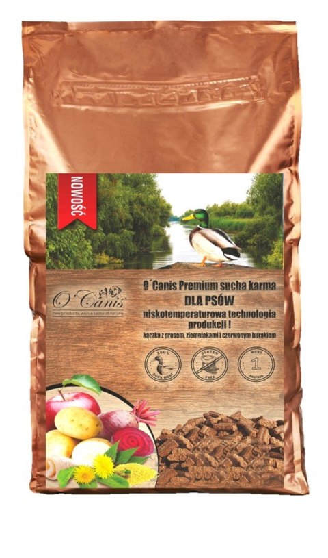 O´Canis Premium kaczka,ziemniak,burak dla psa1,5kg O´Canis Premium kaczka,ziemniak,burak dla psa1,5kg