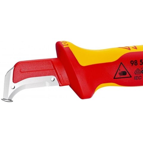 NÓŻ DO ŚCIĄGANIA IZOLACJI ZE STOPKĄ PROWADZĄCĄ 180MM NÓŻ DO ŚCIĄGANIA IZOLACJI ZE STOPKĄ PROWADZĄCĄ 180MM