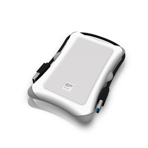 Dysk zewnętrzny HDD Silicon Power Armor A30 (2TB; 2.5"; USB 3.2; 5400 obr/min; White; SP020TBPHDA30S3W) Dysk zewnętrzny HDD Silicon Power Armor A30 (2TB; 2.5"; USB 3.2; 5400 obr/min; White; SP020TBPHDA30S3W)