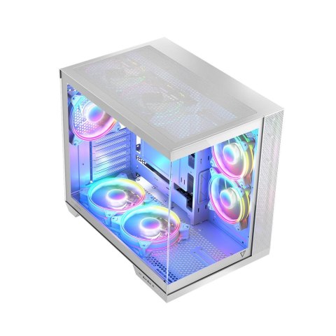 MODECOM OBUDOWA VOLCNO PANORAMA APEX ARGB 7F MIDI WHITE MODECOM OBUDOWA VOLCNO PANORAMA APEX ARGB 7F MIDI WHITE