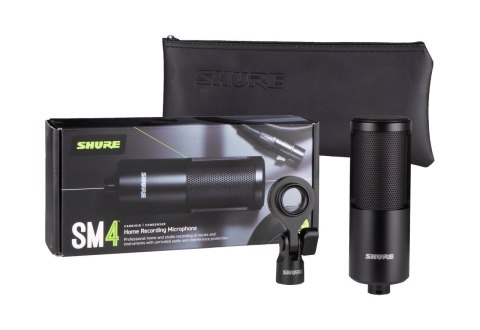 Shure SM4-K - Mikrofon pojemnościowy, zewnętrznie polaryzowany Shure SM4-K - Mikrofon pojemnościowy, zewnętrznie polaryzowany