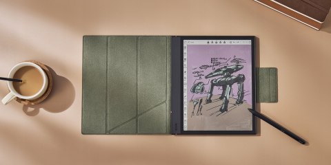Etui magnetyczne Onyx Boox Note Air 4 C Ciemno-szare Etui magnetyczne Onyx Boox Note Air 4 C Ciemno-szare