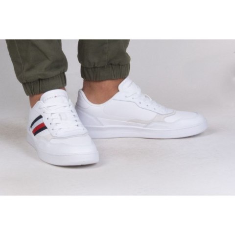Buty Tommy Hilfiger Court Cupsole Retro Lth Stripes M FM0FM04828YBS Buty Tommy Hilfiger Court Cupsole Retro Lth Stripes M FM0FM04828YBS