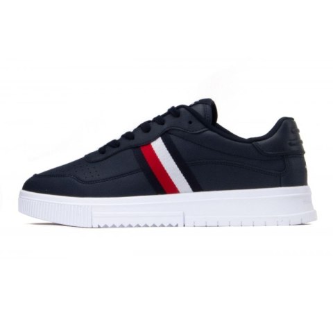 Buty Tommy Hilfiger Supercup Leather Stripes M FM0FM04824 DW5 Buty Tommy Hilfiger Supercup Leather Stripes M FM0FM04824 DW5