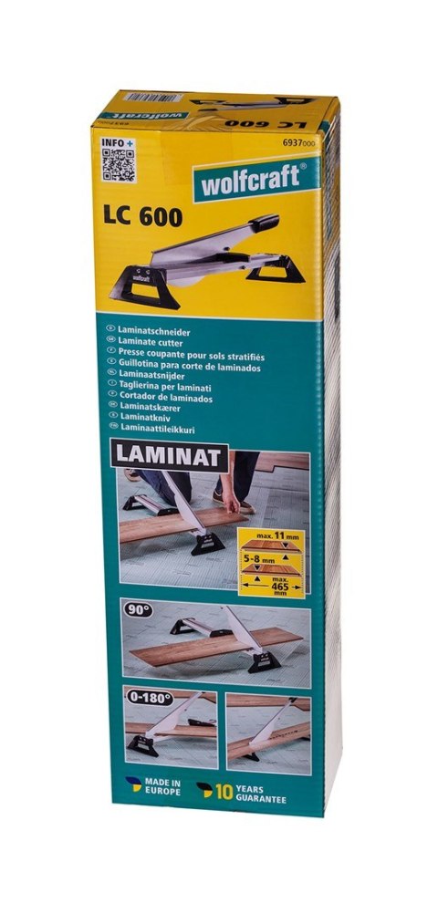 Gilotyna do paneli Wolfcraft LC 600 laminowane Gilotyna do paneli Wolfcraft LC 600 laminowane