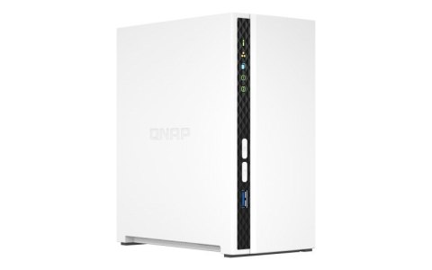 Qnap TS-233, Tower, 2 x 2.5"/3.5" SATA, ARM 2.0GHz Quad core, 2GB, 1 x 1GbE, External adapter (PSU) Qnap TS-233, Tower, 2 x 2.5"/3.5" SATA, ARM 2.0GHz Quad core, 2GB, 1 x 1GbE, External adapter (PSU)