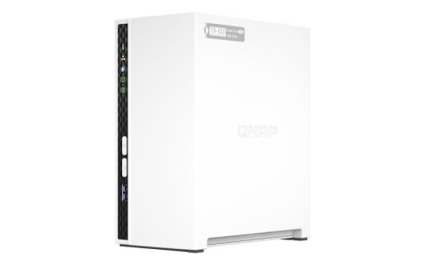Qnap TS-233, Tower, 2 x 2.5"/3.5" SATA, ARM 2.0GHz Quad core, 2GB, 1 x 1GbE, External adapter (PSU) Qnap TS-233, Tower, 2 x 2.5"/3.5" SATA, ARM 2.0GHz Quad core, 2GB, 1 x 1GbE, External adapter (PSU)
